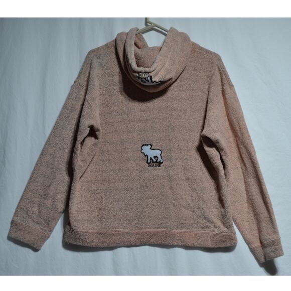 Harrisburg Trading Co Maine Peach Hoodie Size Medium - Picture 2 of 10